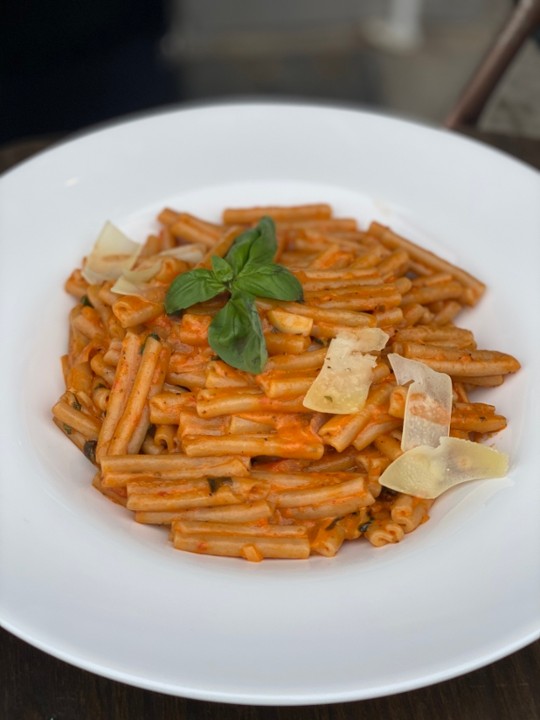 Organic Pasta with Vodka Sauce (Gluten Free, Can be prepared vegan upon request)