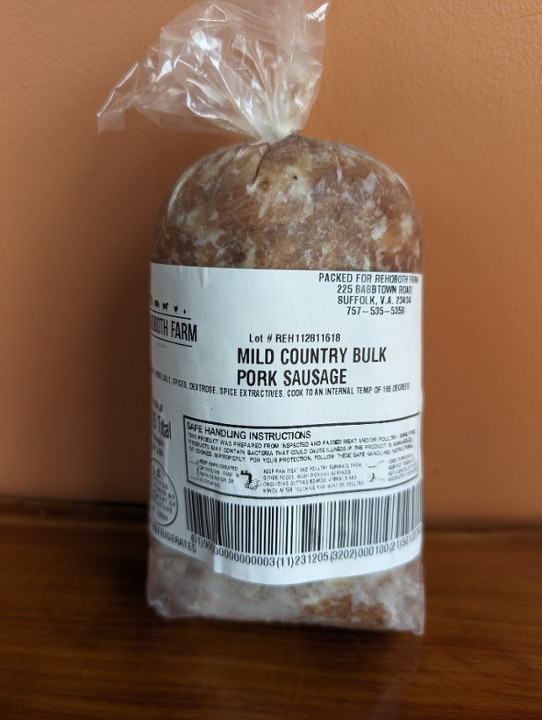 Mild Country Sausage- 1 LB