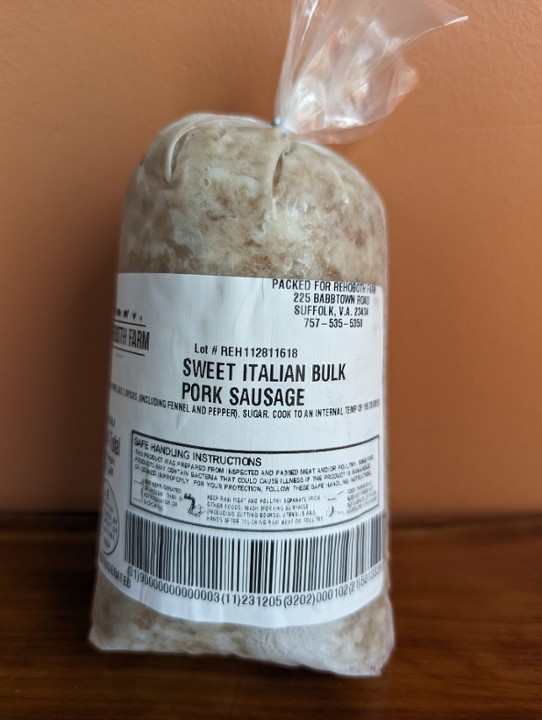 Sweet Italian Sausage- 1.02 LB