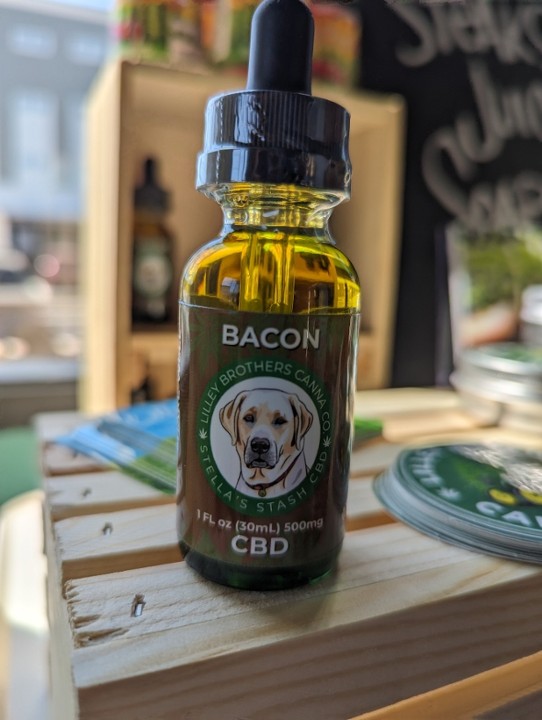 Pet CBD Tincture- Bacon