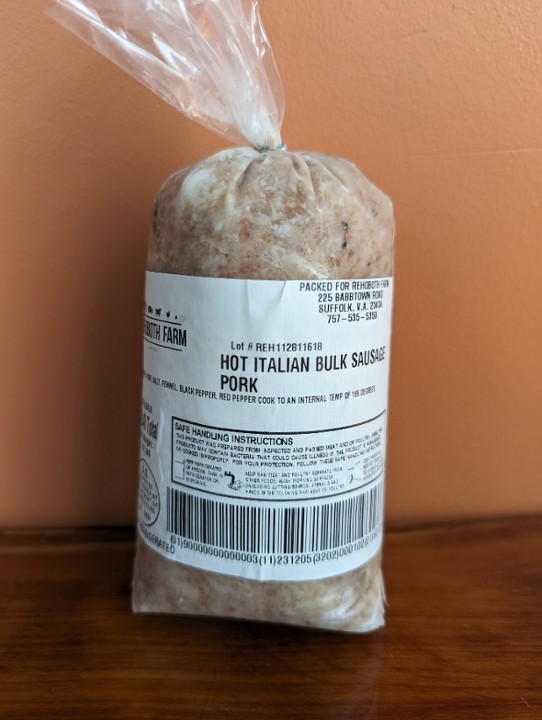Hot Italian Sausage- 1.02 LB