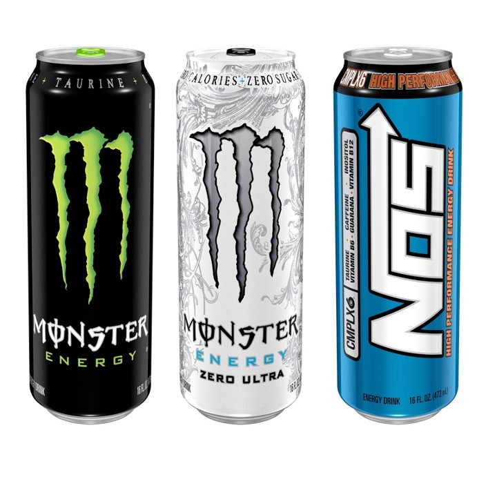 Energy Drink Can (16 Oz)