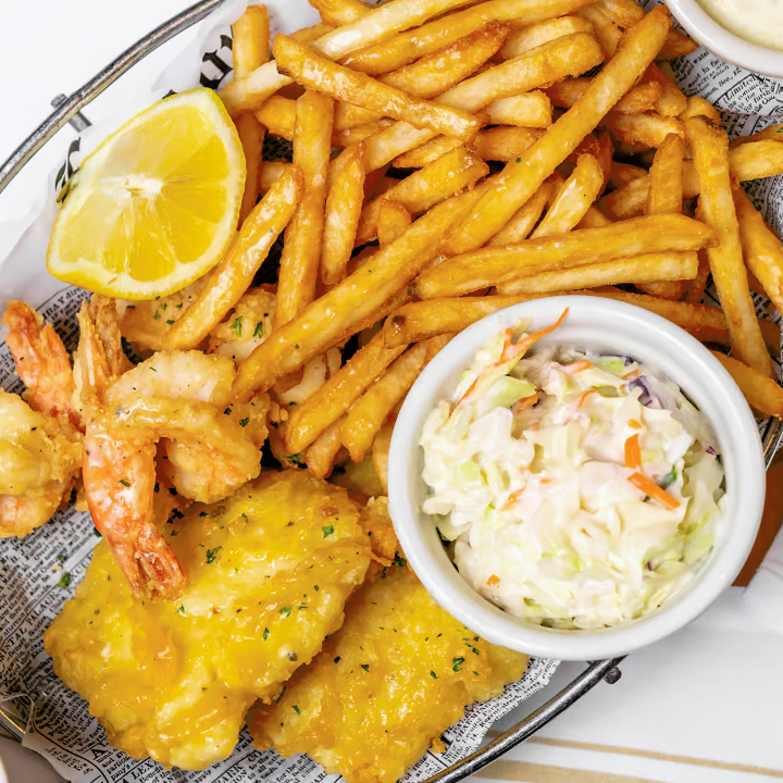 Fish N' Chips & Shrimp