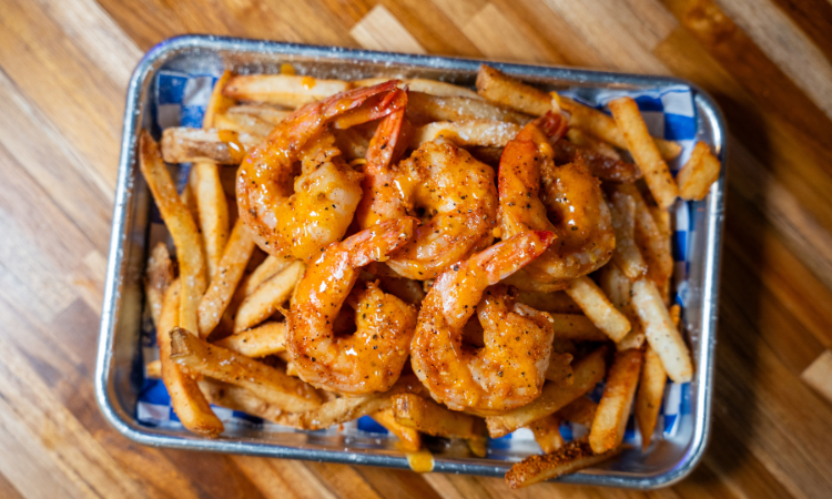 Grilled Shrimp w/ Fries