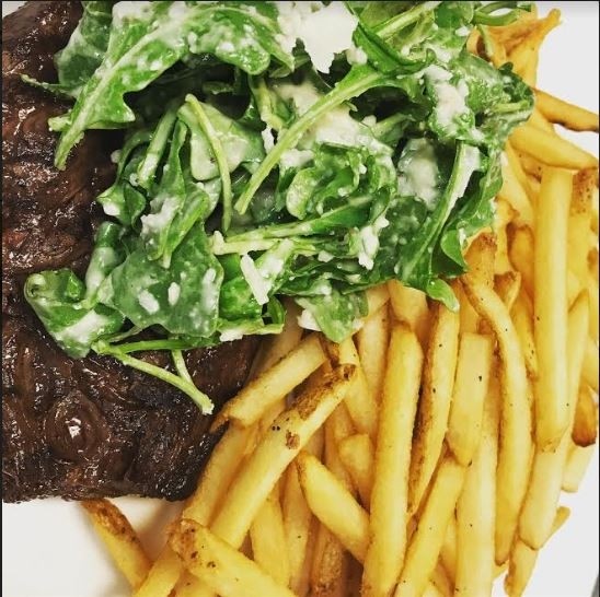 Lunch Steak & Fries