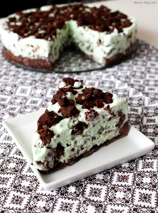 Oreo Mint Ice Cream Cake