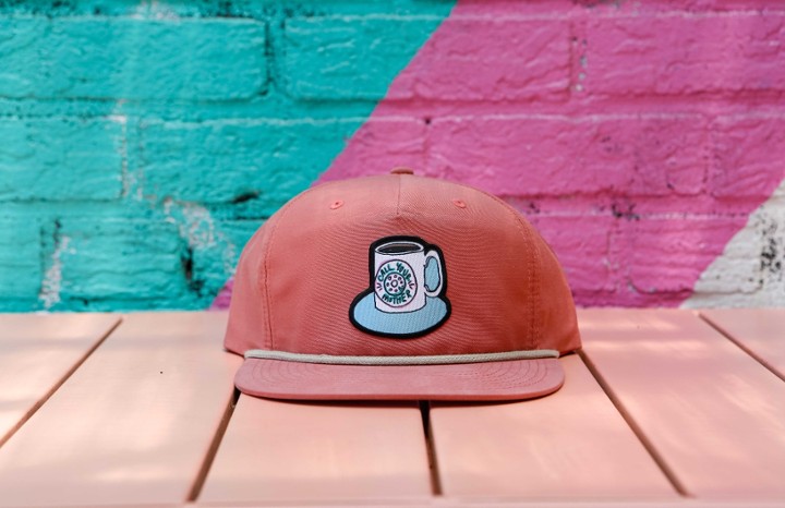 Salmon Mug Patch Hat