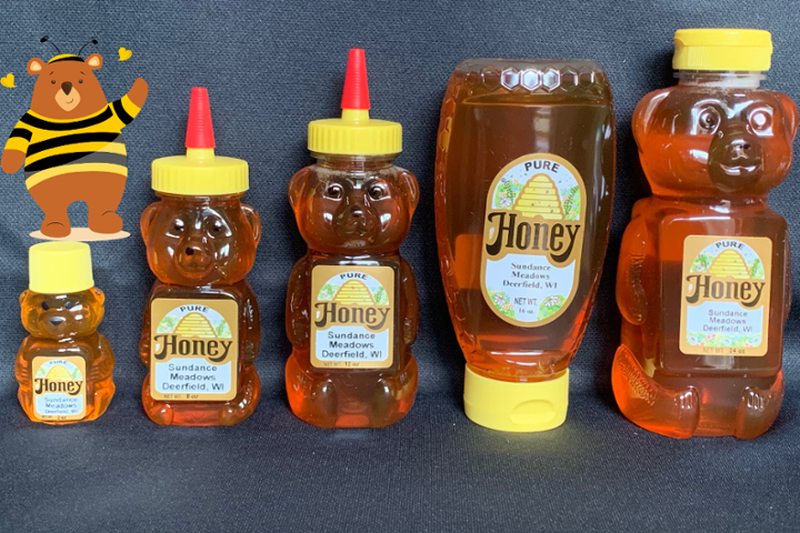 8 oz Honey Bear