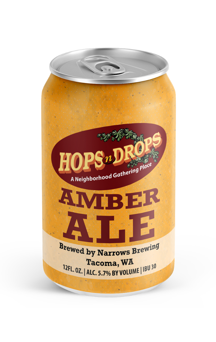 HopsNDrops Amber-Cans
