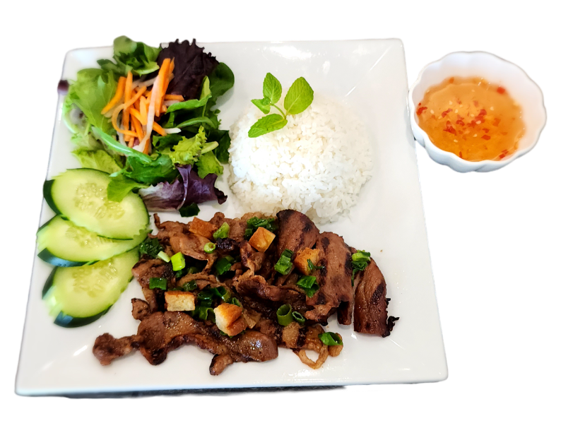Grilled Pork Rice - Com Thit Nuong