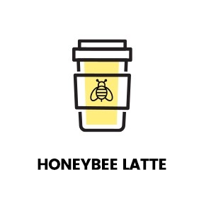 Honey Bee Latte
