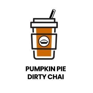 Pumpkin Pie Dirty Chai Latte