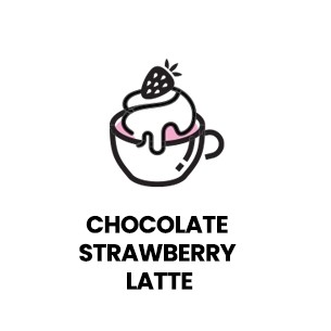 Chocolate Covered Strawberry Latte
