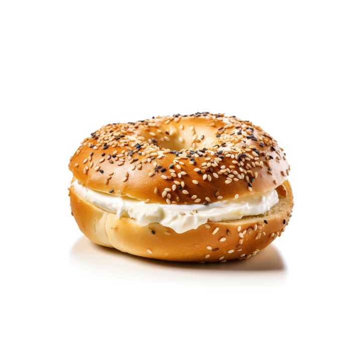 Everything Bagel and cream cheese