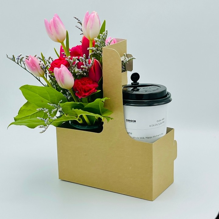 Mother's Day Drink with Bouquet $12.95 + Drink Pre-Order