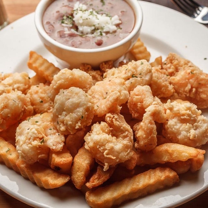 Fried Gulf Shrimp Platter - Dinner