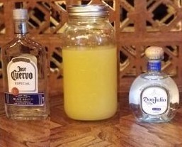 Signature House Margarita Mix + Jose Cuervo Tequila (64 oz total)