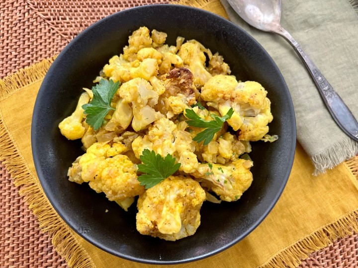 Turmeric Roasted Cauliflower