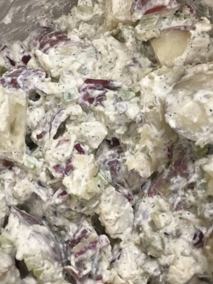 1 lb Red Skin Potato Salad (serves 3-4 people)