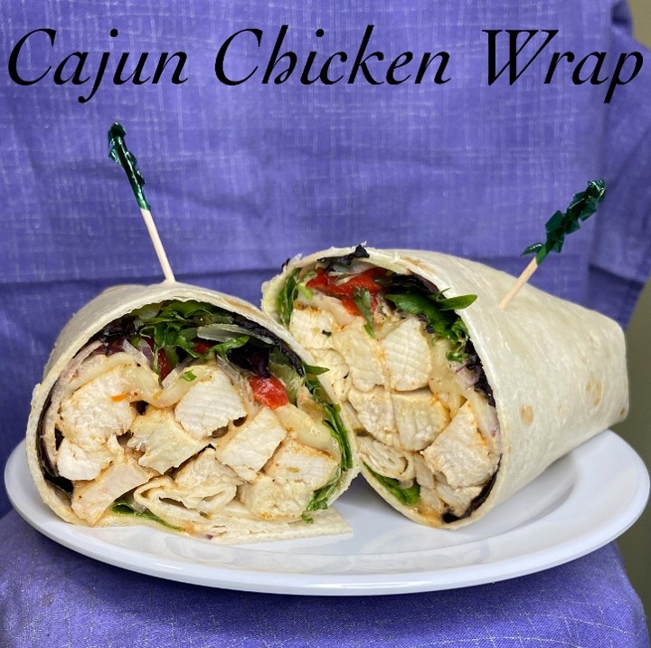 Cajun Chicken Wrap