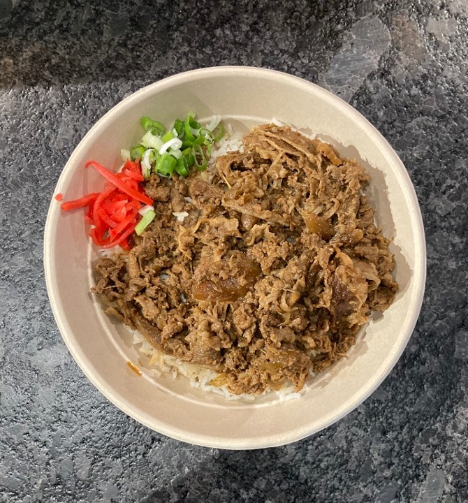 Sukiyaki Beef Rice Bowl