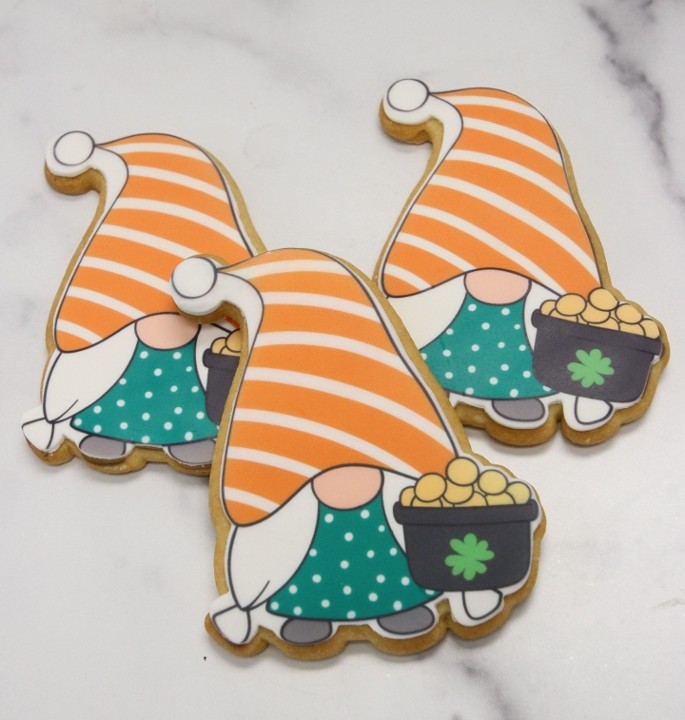 Gnome Decorated Cookie - Molly Malone