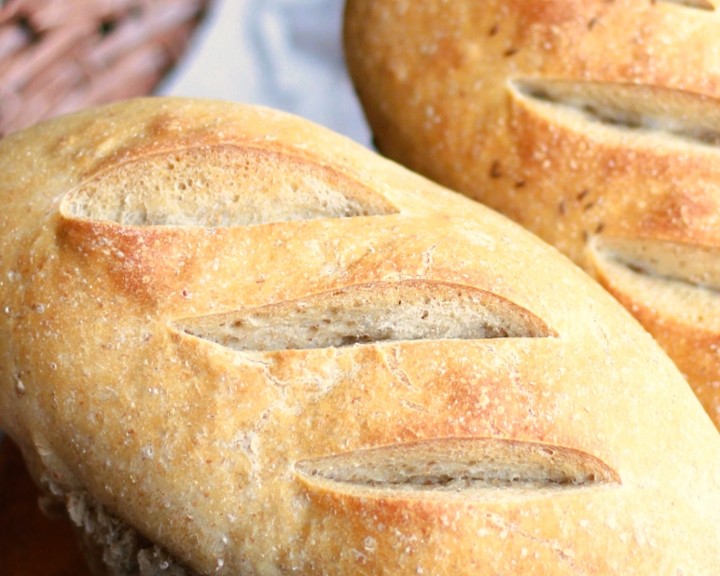 Rye Bread Loaf (No Seeds)