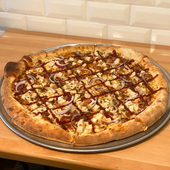 14" Medium BBQ Chicken & Bacon Pizza