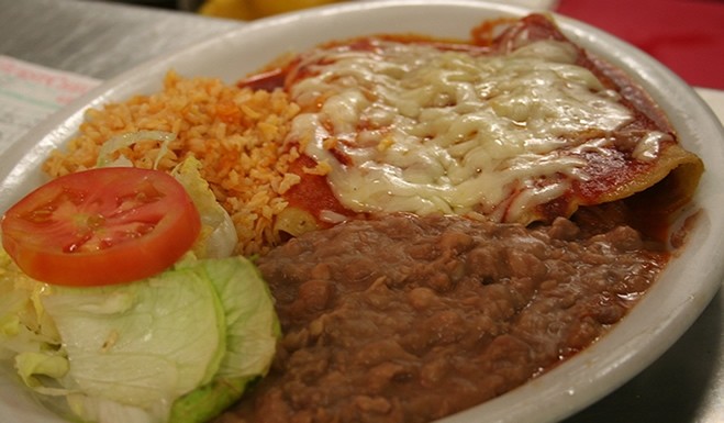 Enchiladas Plate