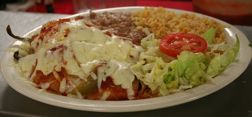 Chile Rellenos Plate