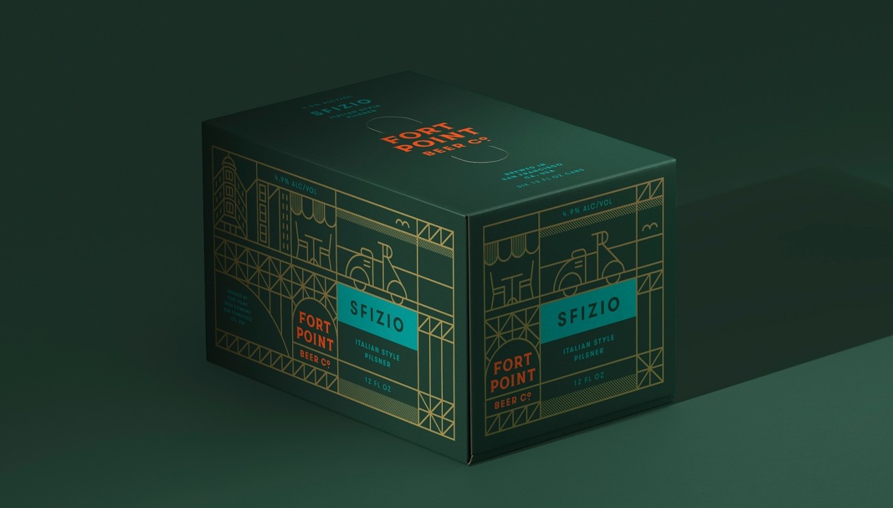 Fort Point SFIZIO Italian style pilsner (6pk)
