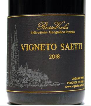SAETTI 'Rosso Viola' lambrusco Salamino di Santa Croce