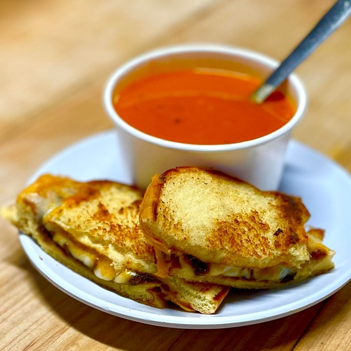 Carm Onion Grilled Cheese