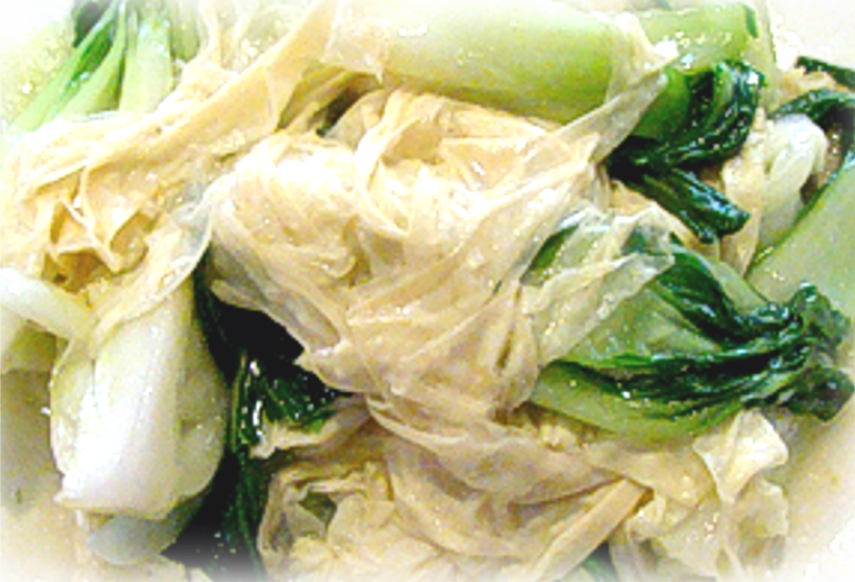 Bok Choy w. Tofu Skin