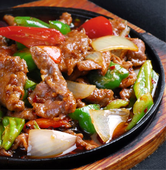 Sizzling Beef w. Vegetables
