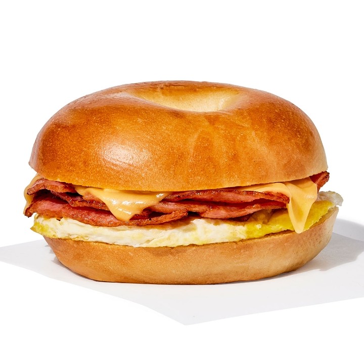 Pork Roll Egg, and Cheese Bagel