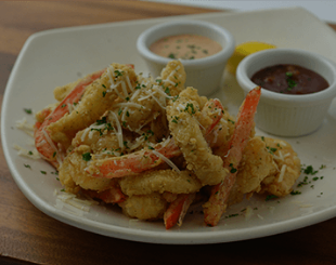 Lunch Crispy Calamari & Shrimp