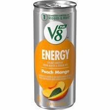 V8 Energy Peach Mango