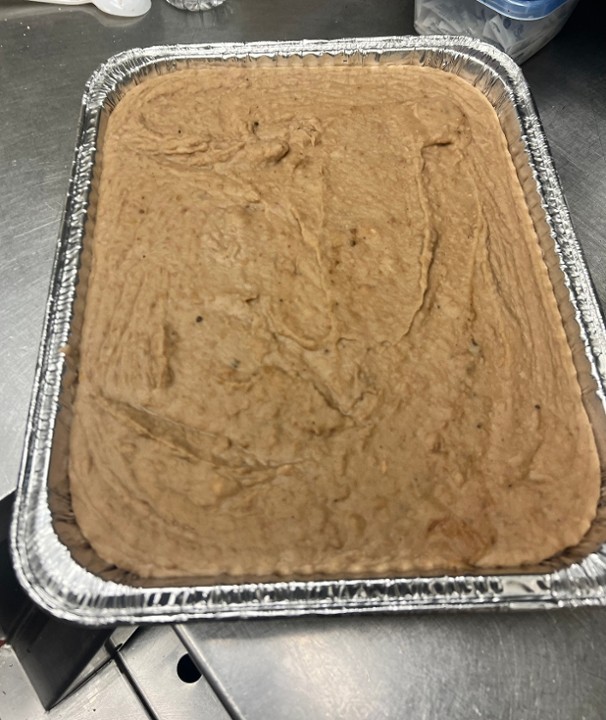 Tray of Refried Beans