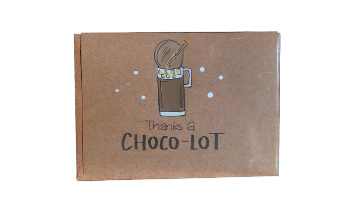 Snail Mail Choco-Lot Card