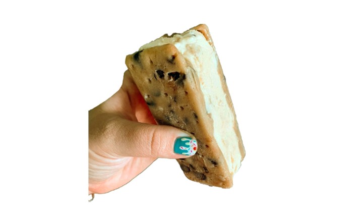 Cookie Dough Ice Cream Sandwich