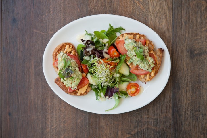 Egg and Avocado Tartine