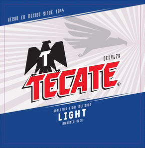 Tecate Light 6 Pack