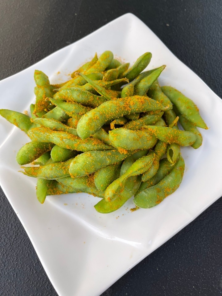 Curry Flavored Edamame