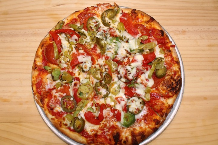 18" Five Pepper Pizza