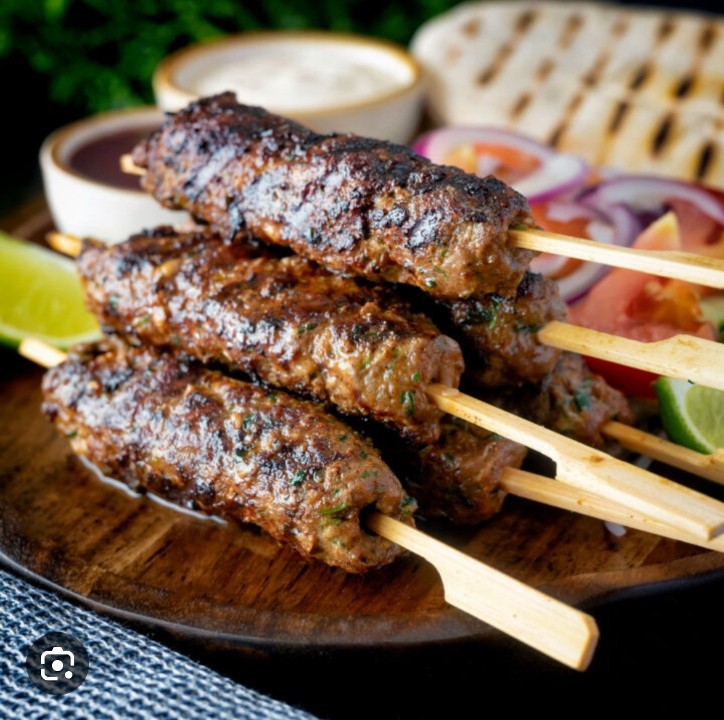 Beef Kufta Kabob Skewer ( meat only )
