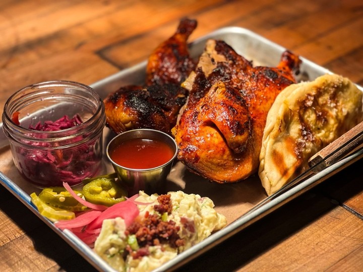 1/2 Open Fire Achiote Pit Chicken *Limited Availability*
