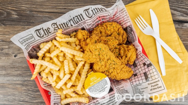 4 PC Chicken Tender Combo with Fries