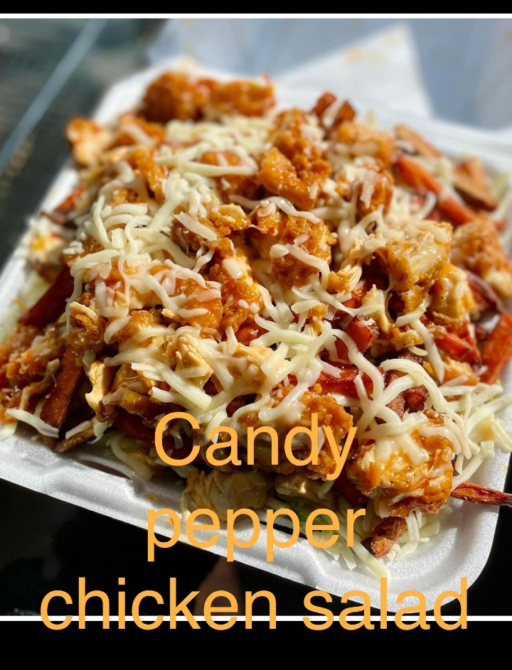 Candy Pepper Crispy Chic Loaded Fries