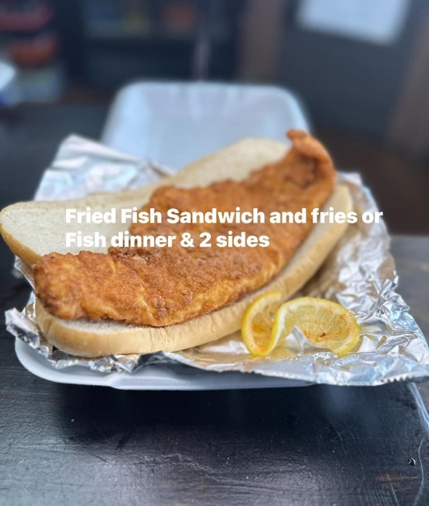 Fish Dinner & 2 sides